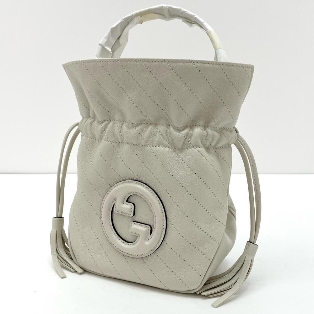 GUCCI Blondie bag chain shoulder handbag white